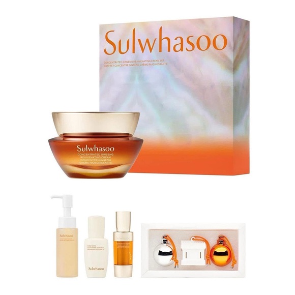 2024 New Sulwhasoo Concentrated Ginseng Rejuvenating Cream Rich Set K-Beauty - Picture 5 of 13